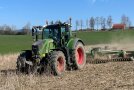 Kettenscheibenegge im Einsatz