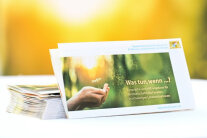 Faltblatt mit der Aufschrift "Was tun, wenn?"